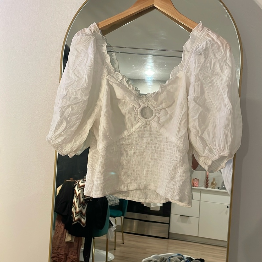 Arula puff sleeve shirt